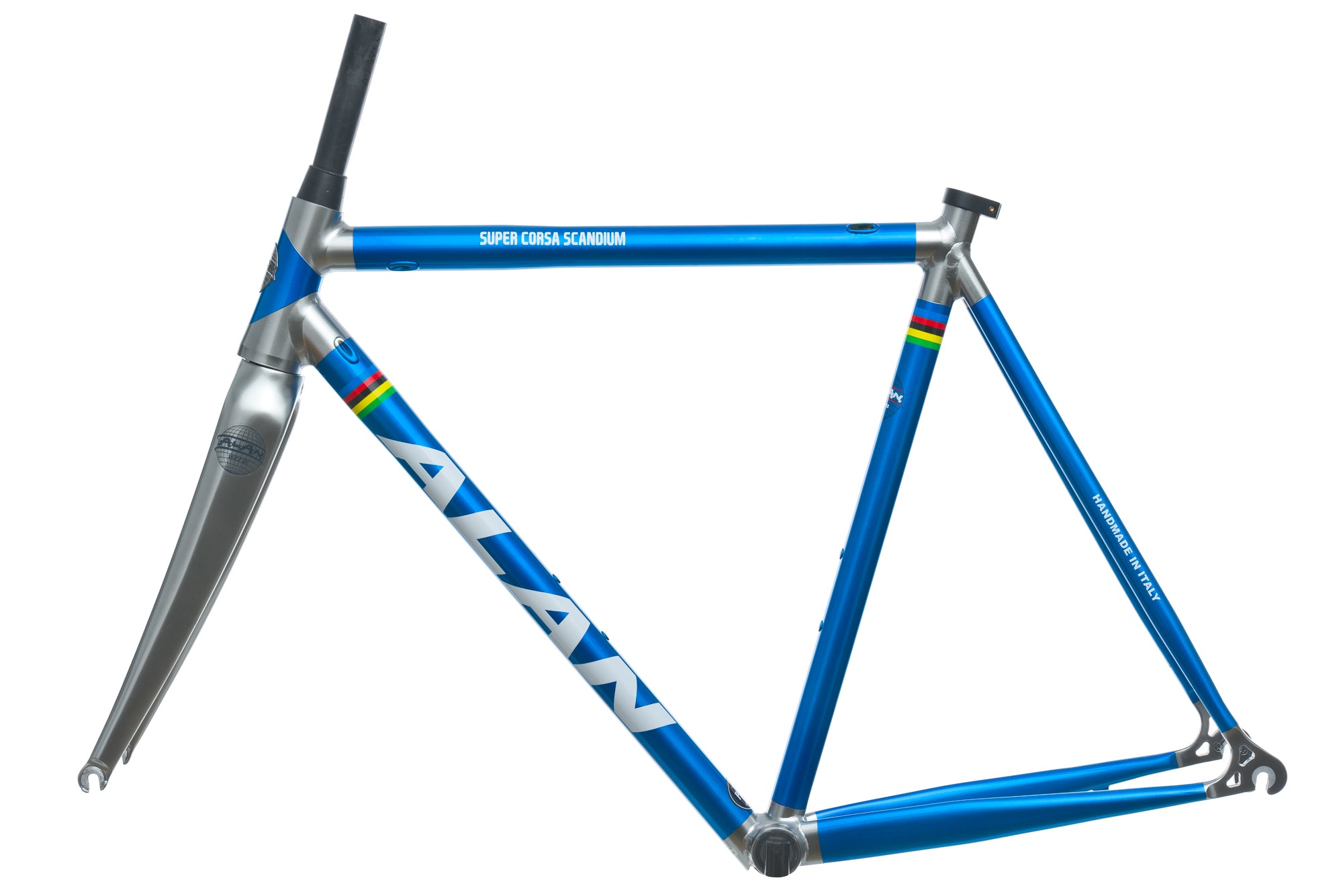 Alan Super Corsa Scandium 54cm Road Bike Frameset - Lightweight Racing Frame for Competitive Cyclists | Perfect for Road Racing & Endurance Training
