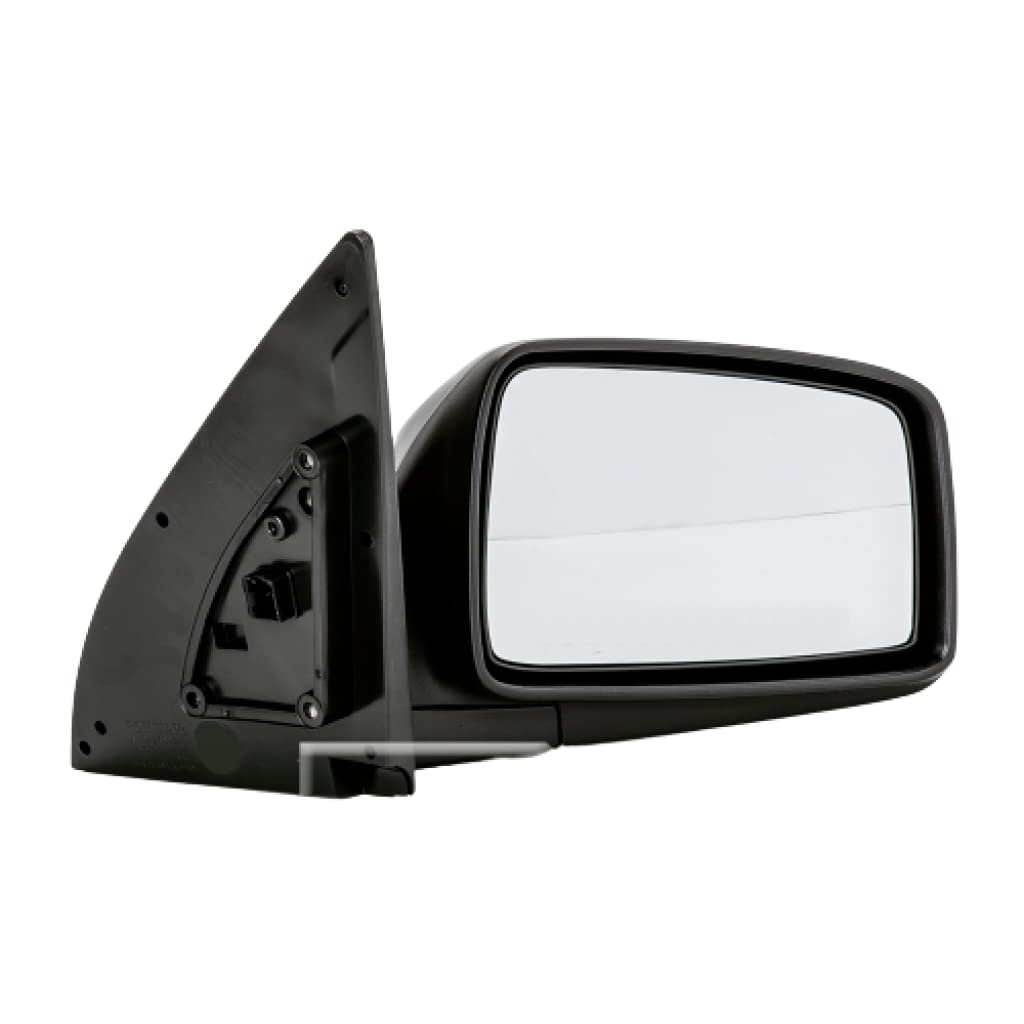 2005-2010 Kia Sportage Right Passenger Side Power Door Mirror Replacement - Non-Heated Black Mirror Compatible with 87620-1F210 & KI1321132 | Perfect for Parking Assistance & Blind Spot Visibility