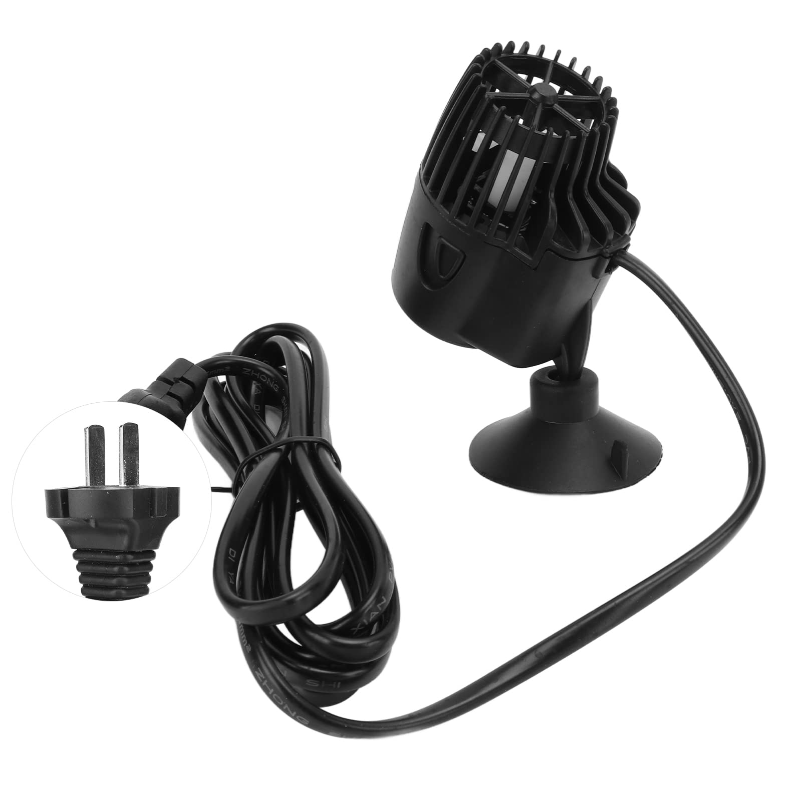 360° Rotatable Aquarium Wave Maker & Circulation Pump - Submersible Powerhead for Fish Tanks & Saltwater Reef Aquariums | Creates Natural Water Flow for Coral Health & Fish Comfort