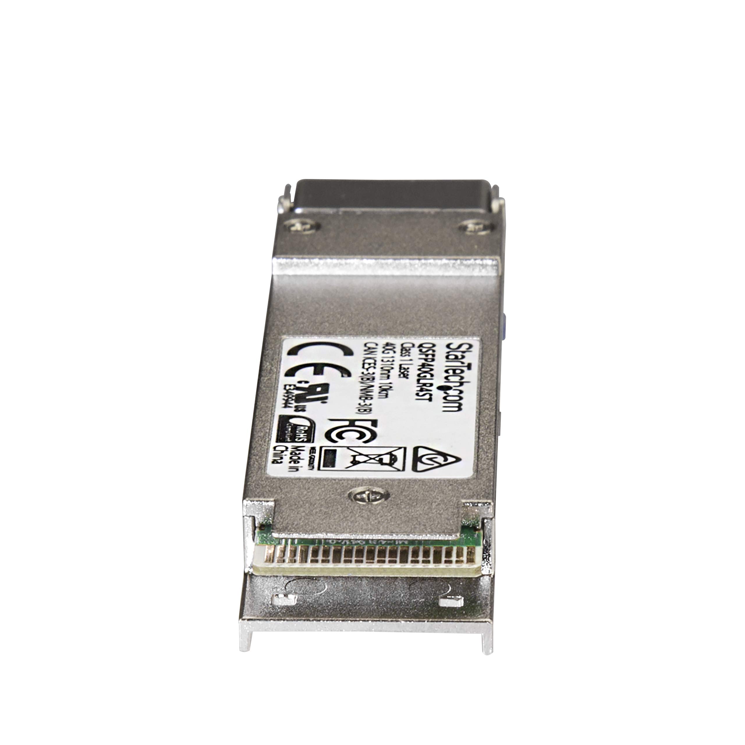 StarTech HP JG661A Compatible QSFP+ Module - 40GBase-LR4 Fiber Optical Transceiver (JG661A-ST) for High-Speed Data Center & Enterprise Networking