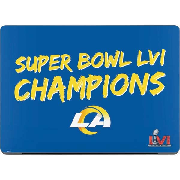 Officially Licensed NFL Super Bowl LVI Champions Rams Laptop Skin for MacBook Pro 14-inch (2021) | Protective Decal Sticker | Perfect for Work, School & Travel