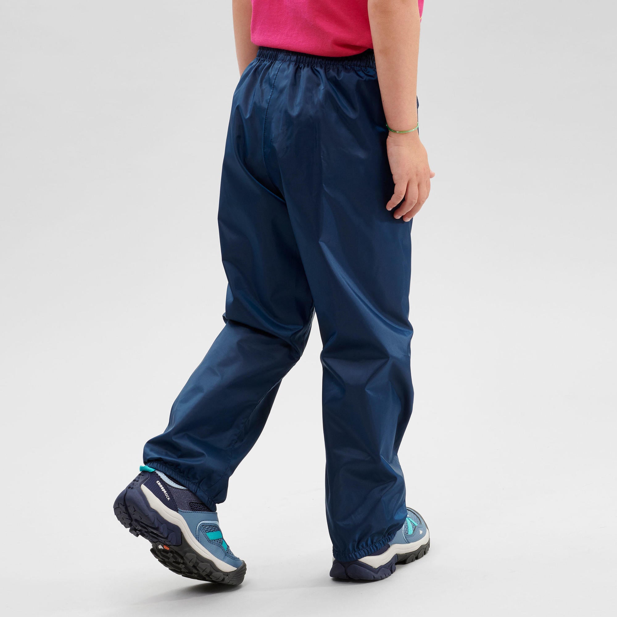 Quechua MH100 Waterproof Hiking Overpants for Kids 2-6 Years - Outdoor Adventure & Rain Protection for Toddlers