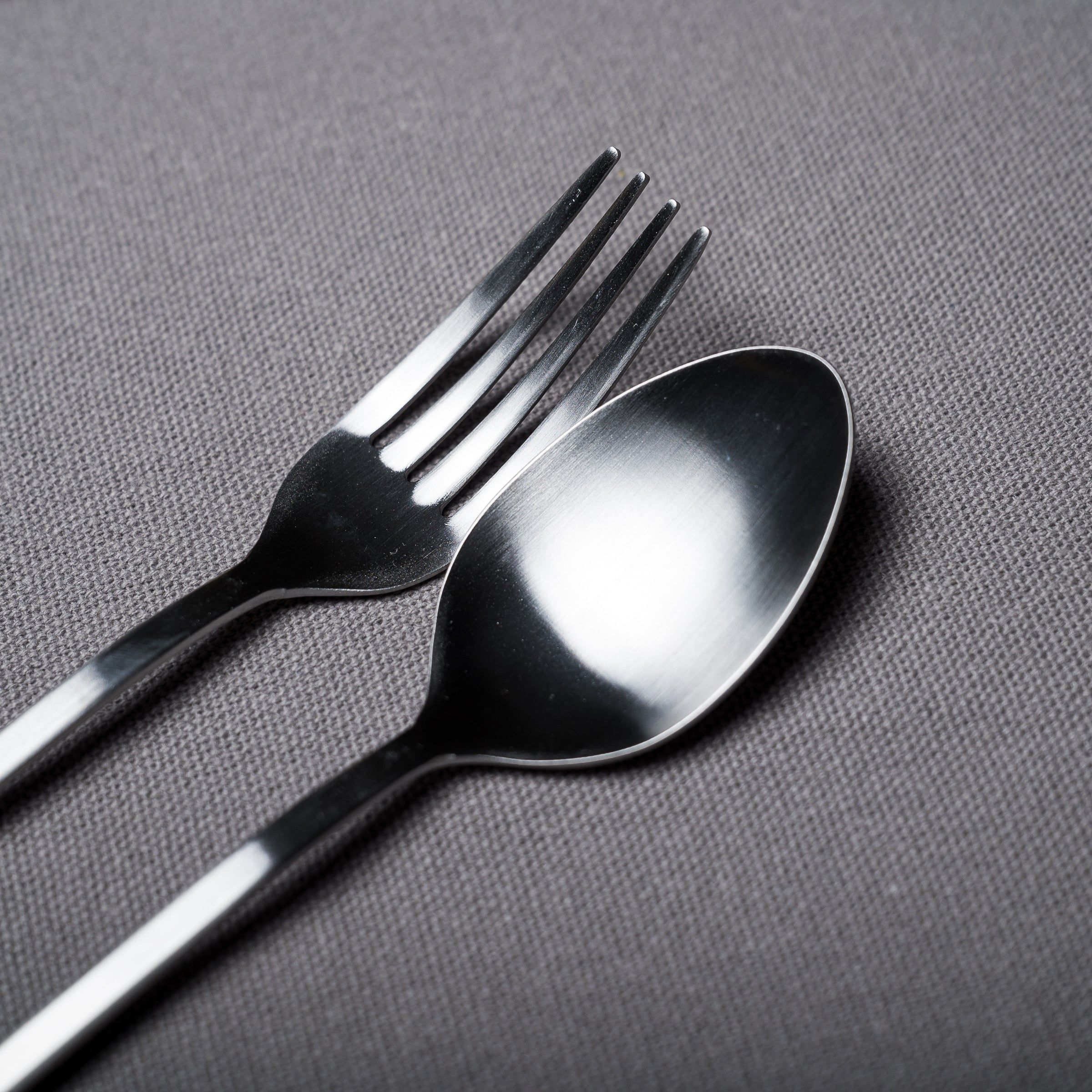 Premium Mizuhiki Stainless Steel Teaspoon & Cake Fork Set - 2 Elegant Colors for Tea Parties, Desserts & Fine Dining