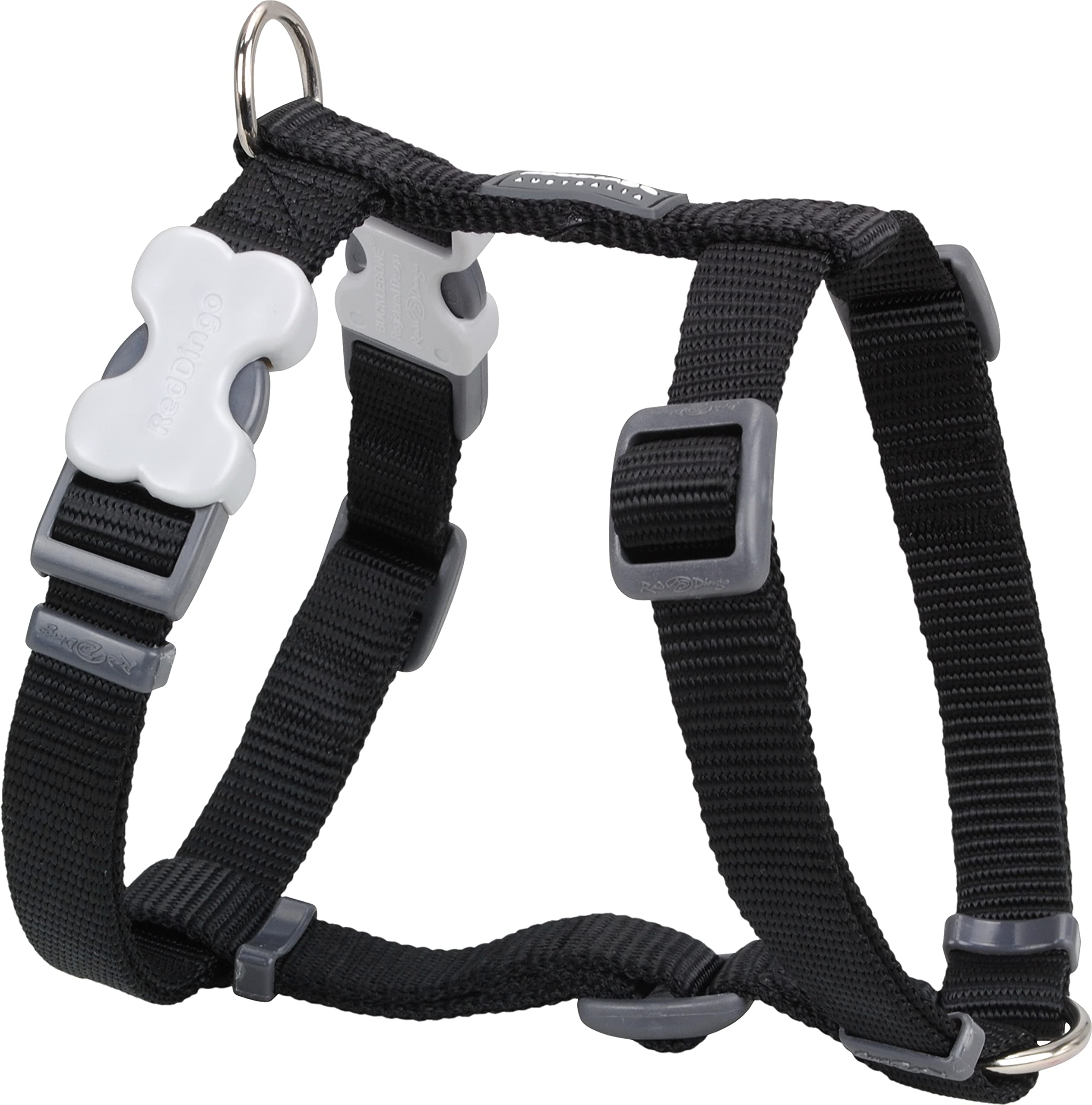 Red Dingo Classic Dog Harness - Adjustable Reflective Pet Vest for Small Medium Large Dogs - Perfect for Walking, Hiking & Outdoor Adventures