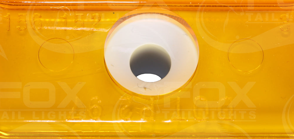 PM M155A Amber Sealed Hard Hat II Clearance & Side Marker Light - Durable Construction Safety Lighting for Helmets & Vehicles