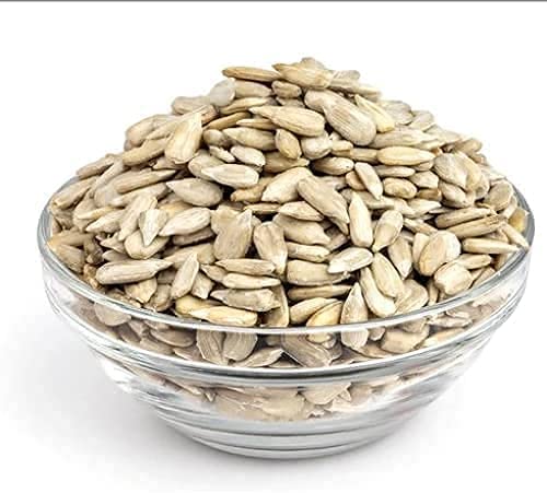 Elly Nuts Raw Sunflower Seeds - 500g | High Protein & Fiber Superfood, Healthy Snack in Resealable Jar | Perfect for Salads, Baking & On-the-Go Nutrition