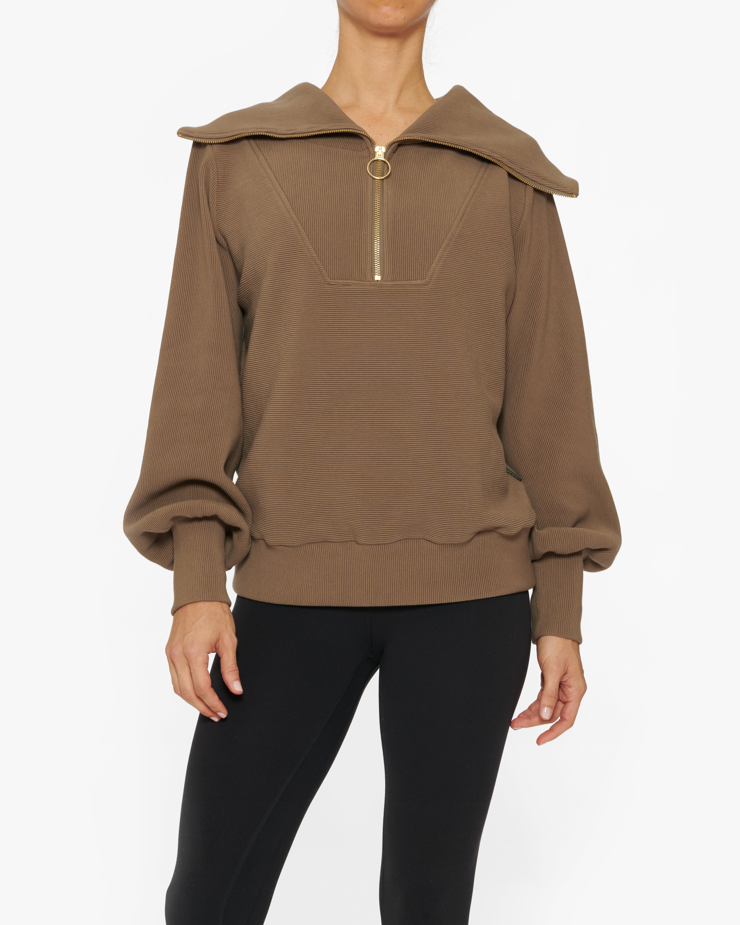 Varley Vine Half Zip Pullover - Women's Lightweight Fleece Sweatshirt for Outdoor Activities & Casual Wear