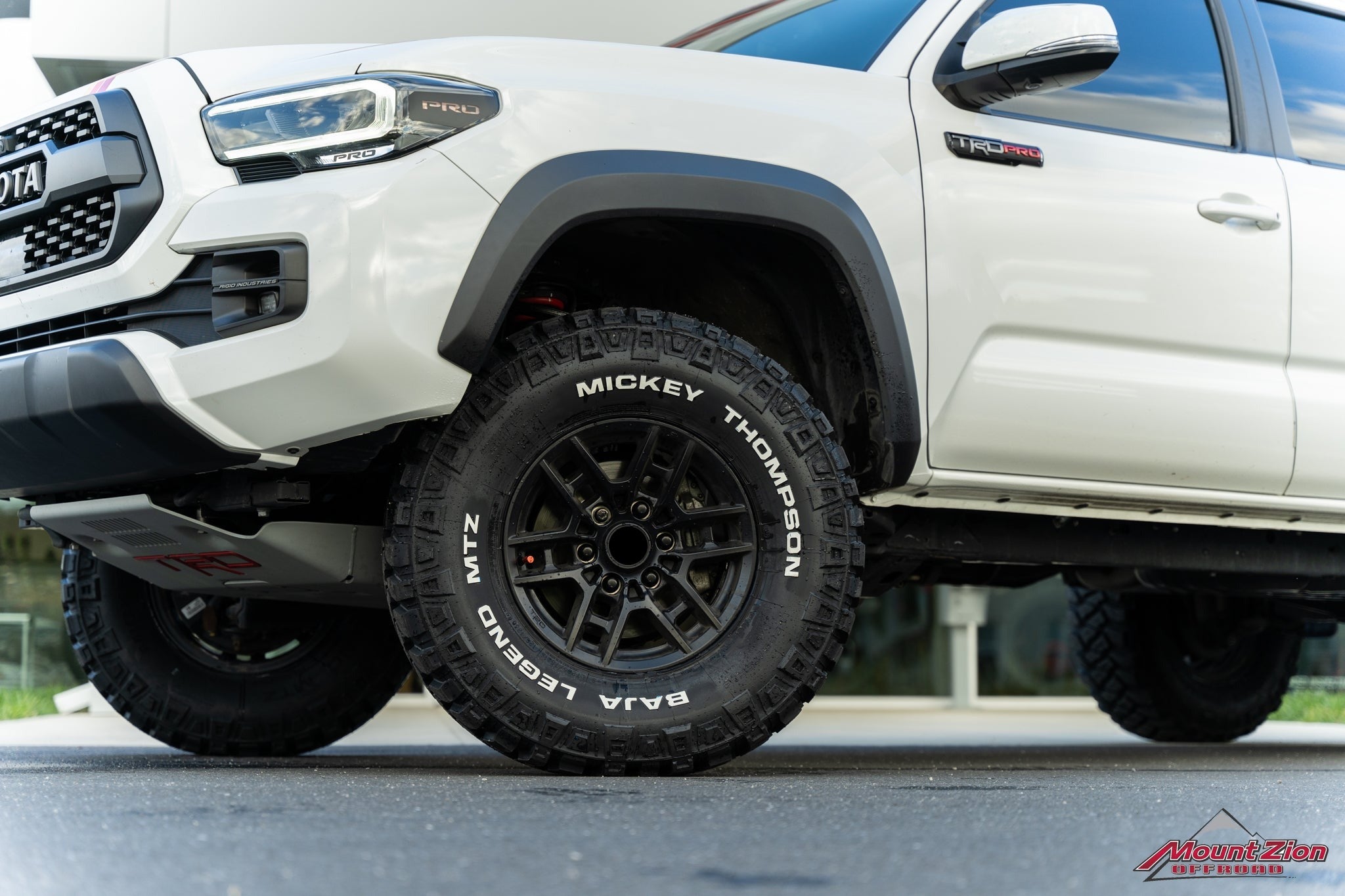 17-Inch Black Pro Style Alloy Wheels for Toyota Tacoma, 4Runner, FJ Cruiser, Tundra, Sequoia & Land Cruiser - Durable Off-Road Rims for Adventure & Daily Driving