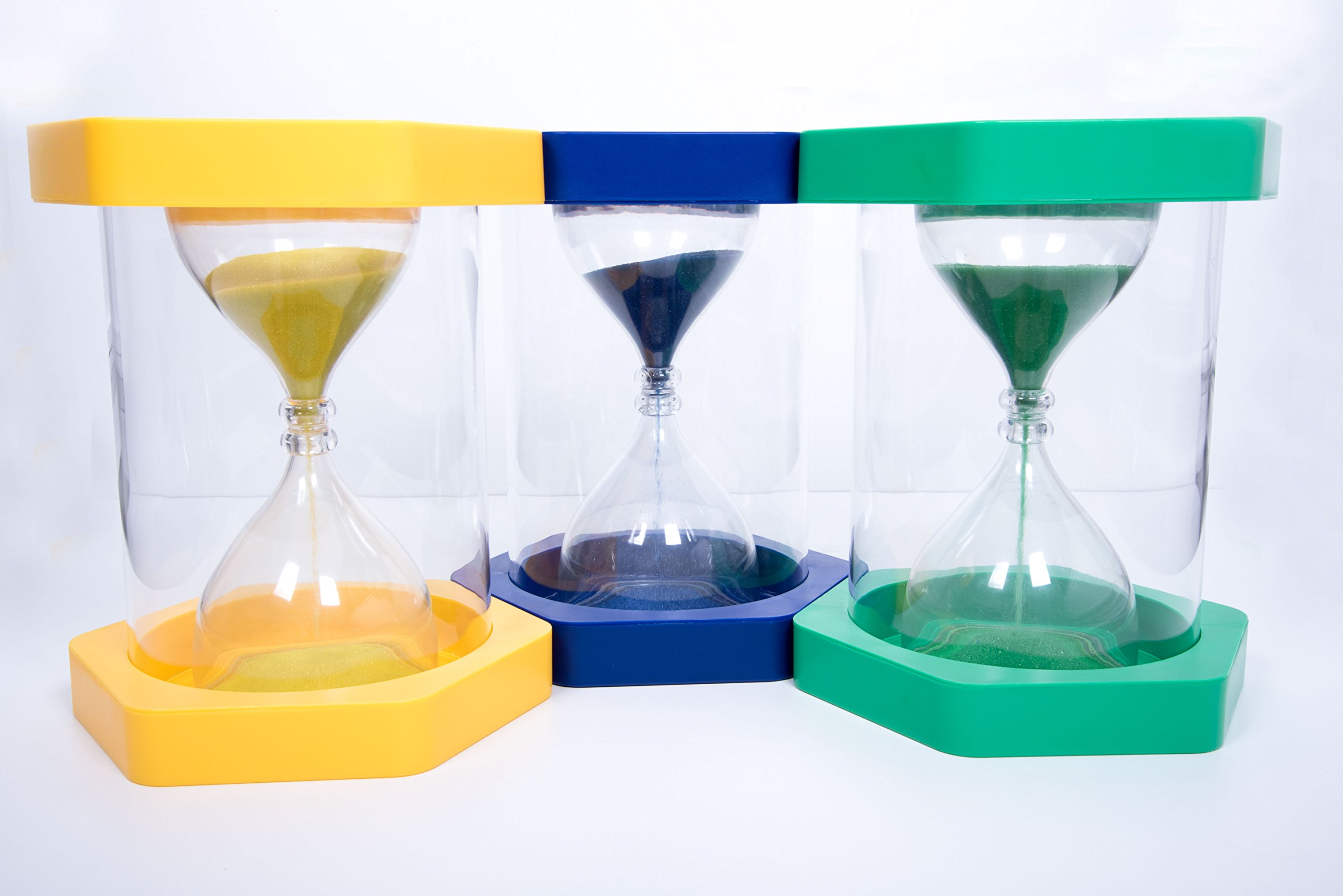 TickiT 9506 Giant Clearview 1-Minute Sand Timer - Large Visual Timer for Classroom, Kitchen, Therapy & Kids Activities - Perfect for Time Management & Sensory Play