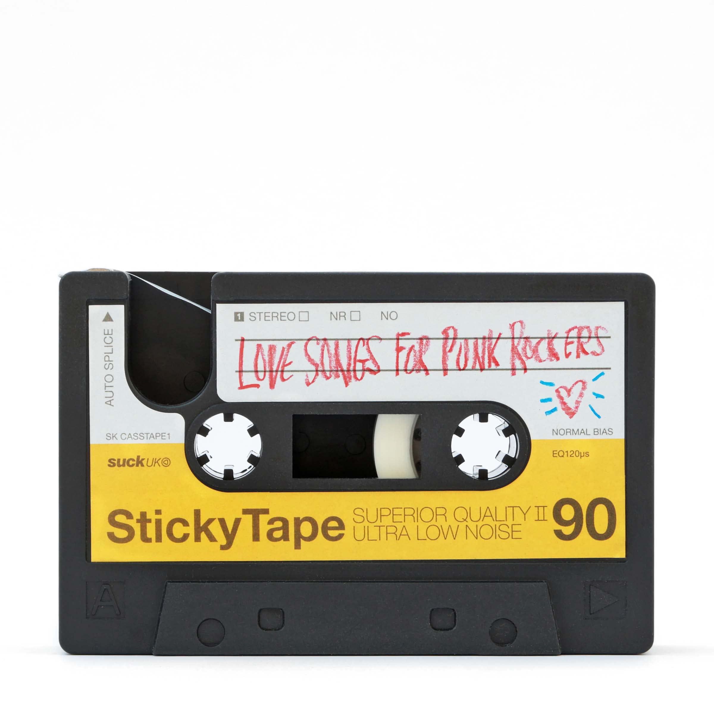 Retro Cassette Tape Dispenser - Customizable Office Desk Accessory for Double Sided Tape | Novelty Stationery Organizer | Unique Gift for Music Lovers & Office Workers | Perfect for Home Office, Desk Organization & Creative Workspaces