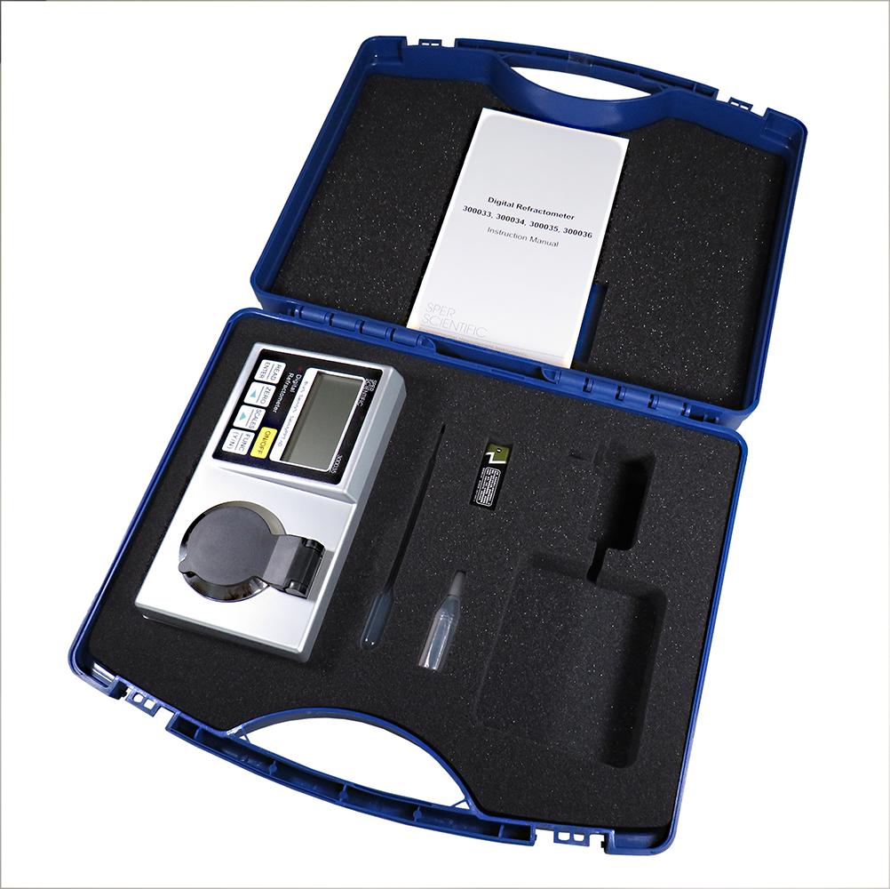 Digital Refractometer for Saltwater Aquariums - High Precision Salinity Tester with ATC, Ideal for Marine Fish Tanks, Hydroponics, and Home Brewing