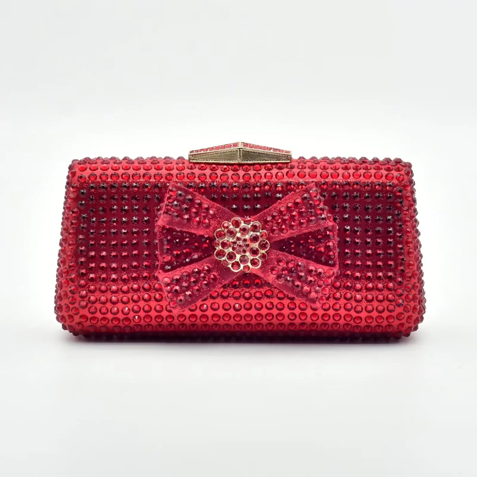 Luxury Designer Evening Clutch Bag - Shiny Crystal Party Purse for Women, Elegant Shoulder Handbag for Banquet, Wedding & Special Occasions