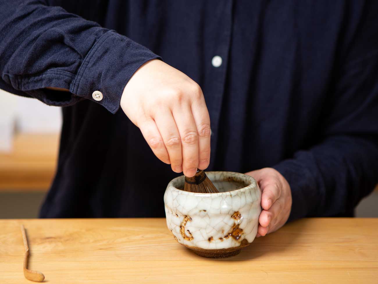 Premium Handcrafted Monsoon Chawan Tea Bowl - Japanese Ceramic Matcha Bowl for Traditional Tea Ceremonies & Zen Meditation - Perfect for Matcha, Green Tea, and Home Decor
