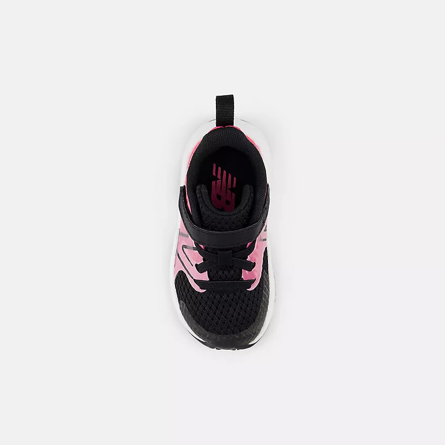 New Balance Signal Pink Rave Run v2 Toddler Sneakers - Lightweight Running Shoes for Girls & Boys - Perfect for Playground, School & Everyday Wear