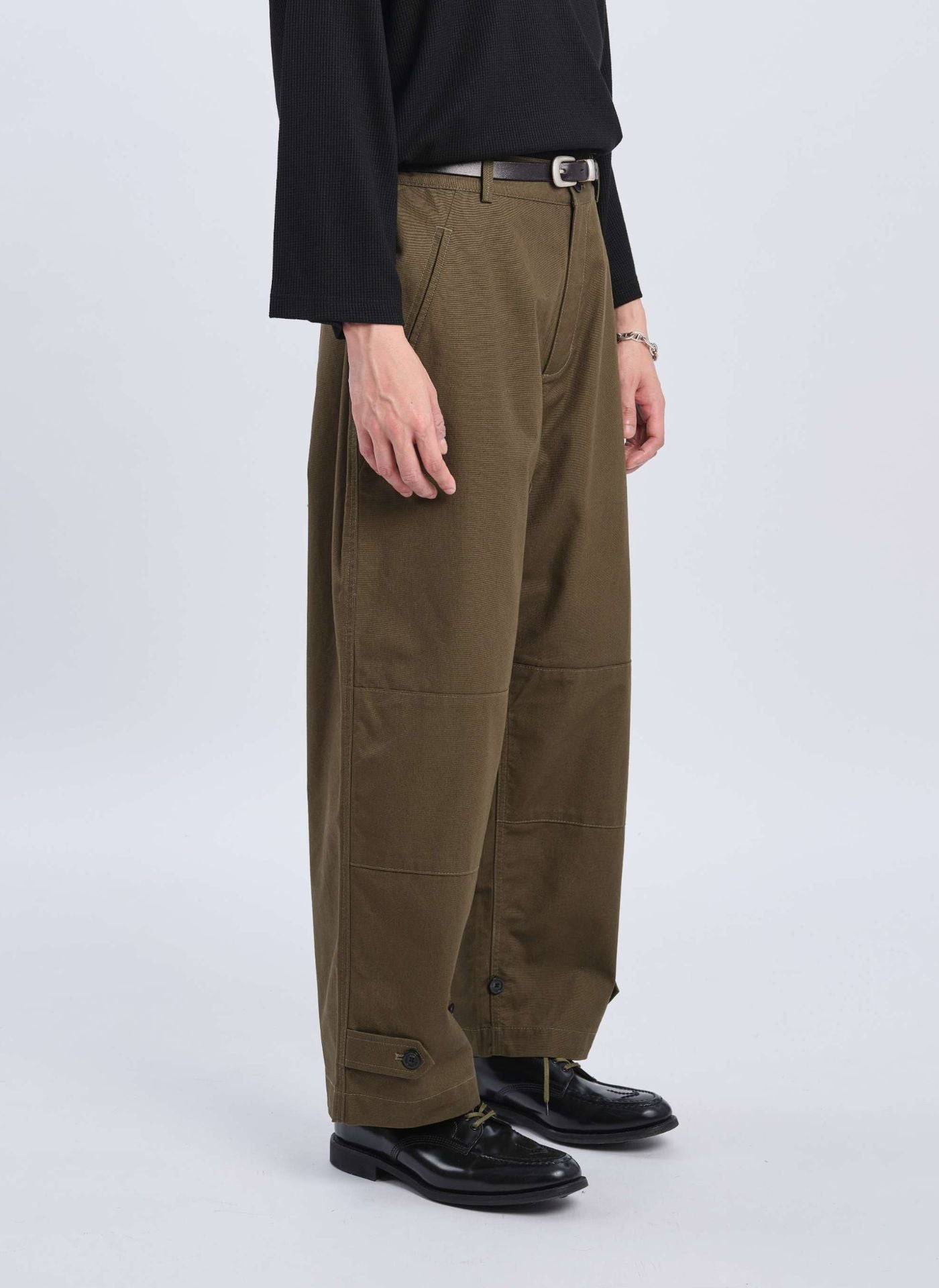 Durable Cordura Canvas M47 Military Tactical Pants for Men - Outdoor Hiking, Camping & Workwear