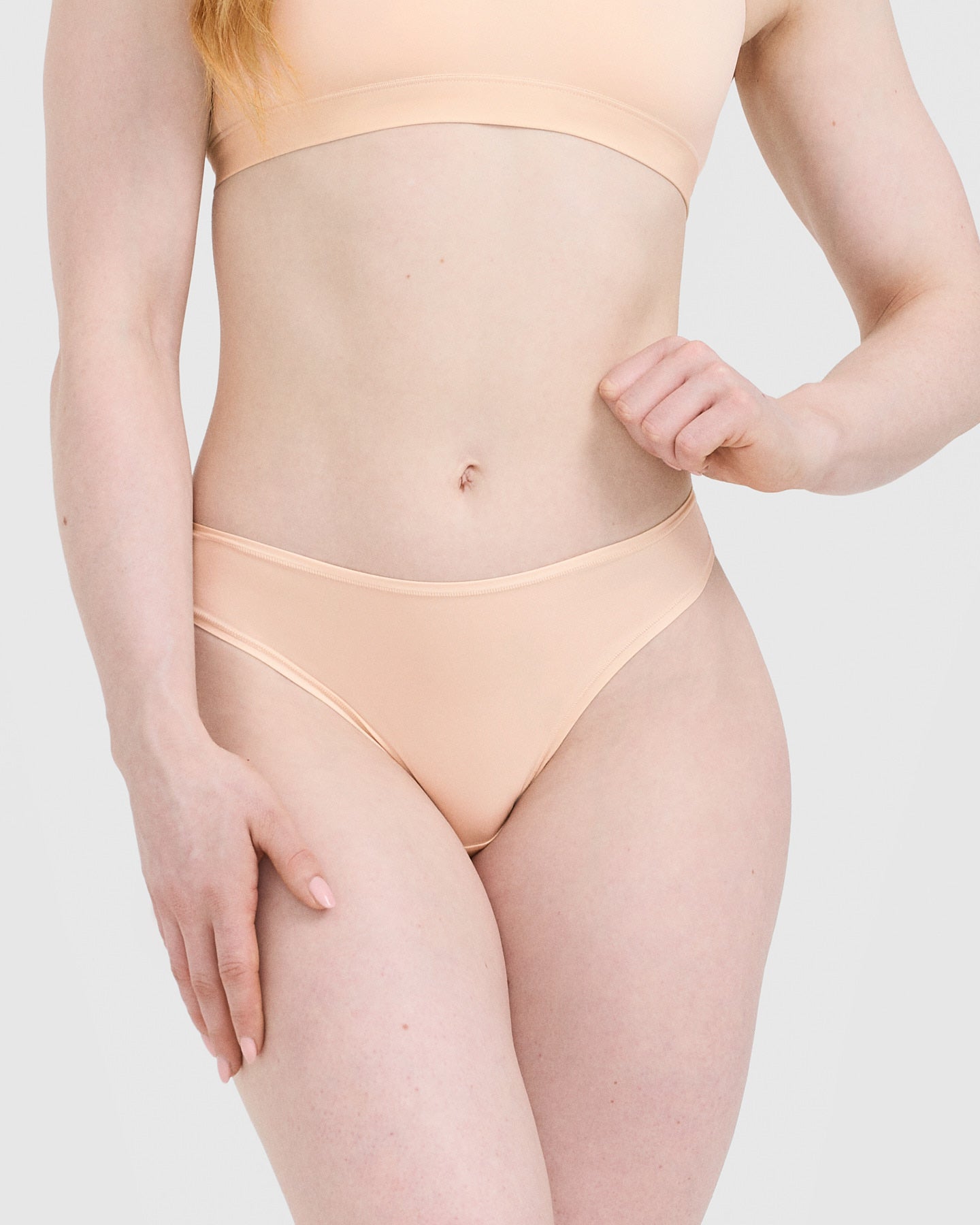 Nude Silhouette Brief - Comfortable Women's Underwear for Everyday Wear & Sleep