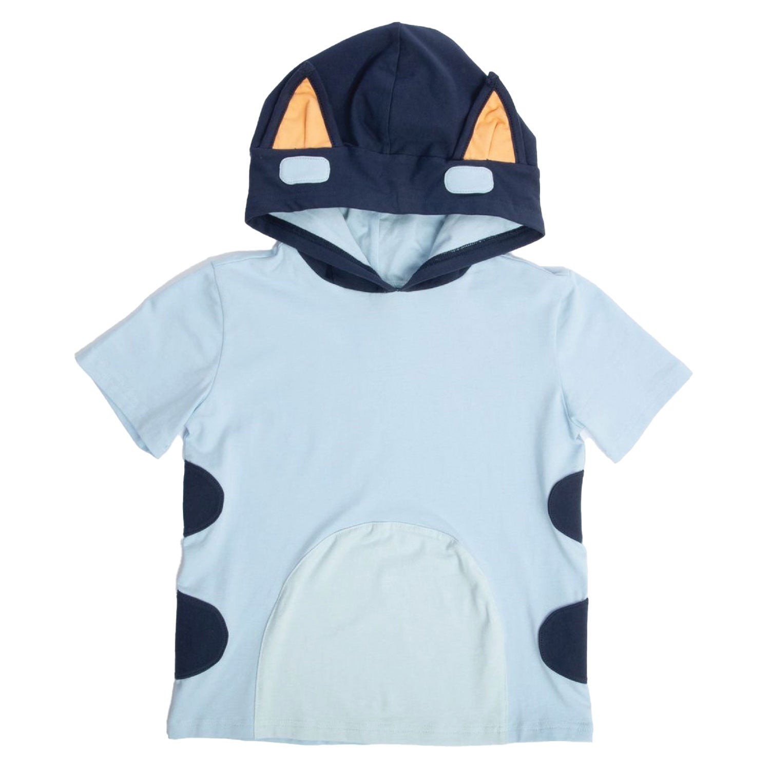 Taylor Joelle Blue Dog Lover T-Shirt - Cute Casual Graphic Tee for Dog Owners, Perfect for Daily Wear & Dog Walks