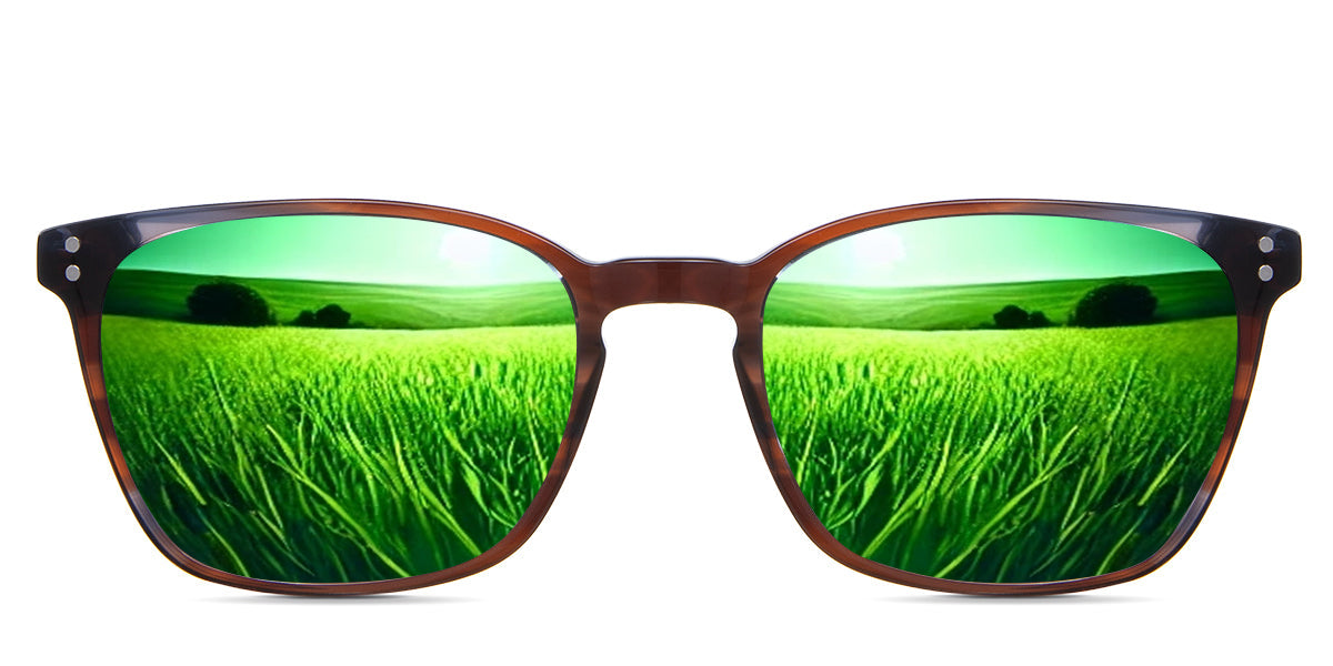 Men's Prescription Polarized Sunglasses - UV Protection, Anti-Glare for Driving, Fishing & Outdoor Activities