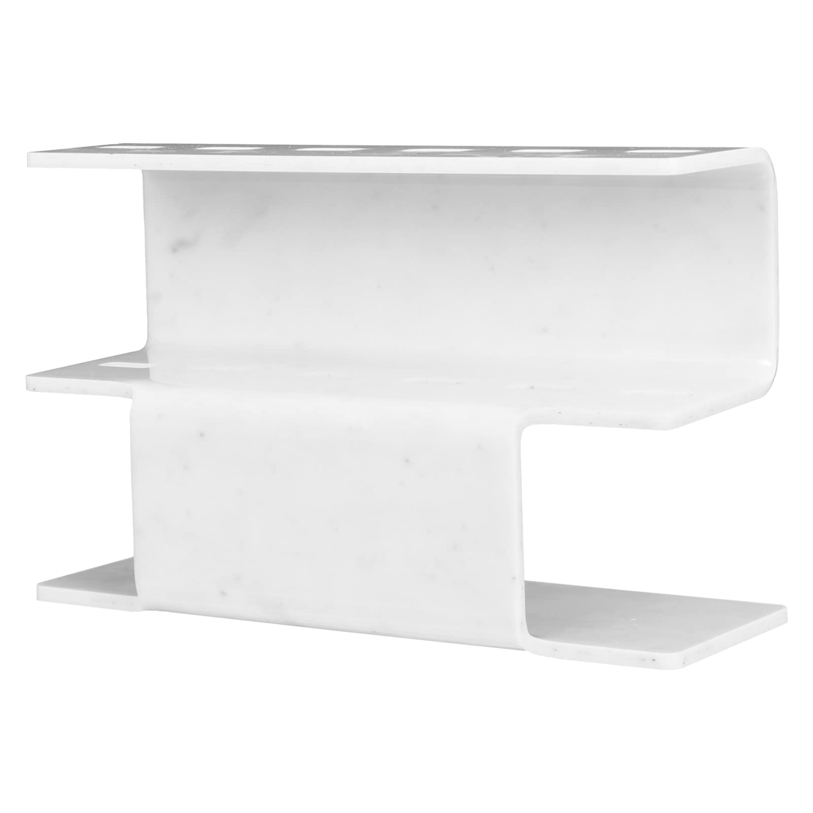 Acrylic Tweezers Display Stand - Eyelash Extension Organizer for False Eyelashes & Grafting Tweezers - Makeup Tool Holder with Shelf - Perfect for Salon, Beauty Shop & Home Makeup Station