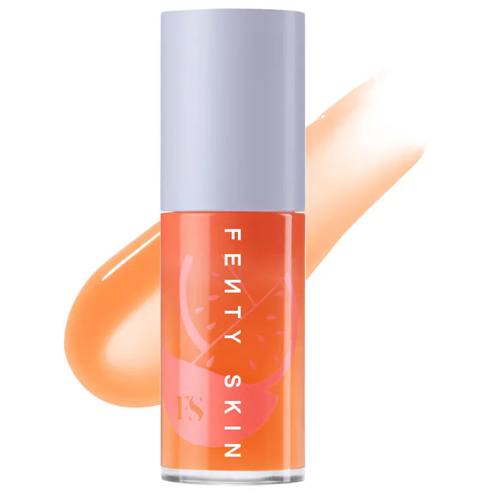Fenty Beauty Treatz Hydrating & Strengthening Lip Oil - Moisturizing Gloss for Dry, Chapped Lips | Perfect for Daily Hydration & Nighttime Lip Care