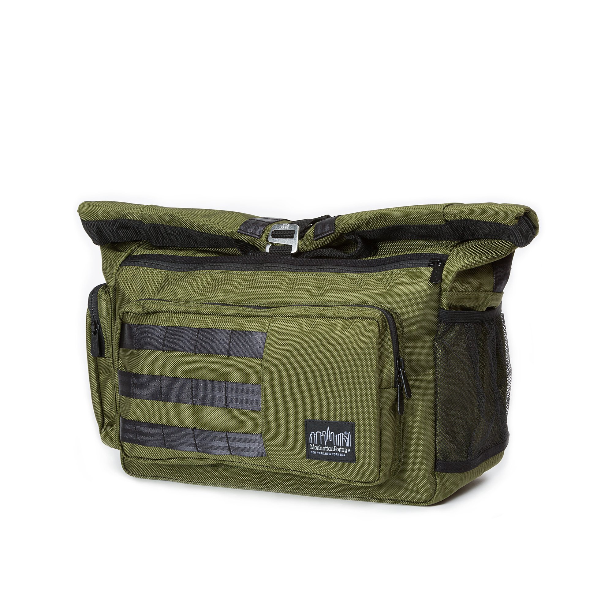 Manhattan Portage Standard Messenger Bag - Olive Green, Durable & Water-Resistant for Commuting, Travel & Everyday Use