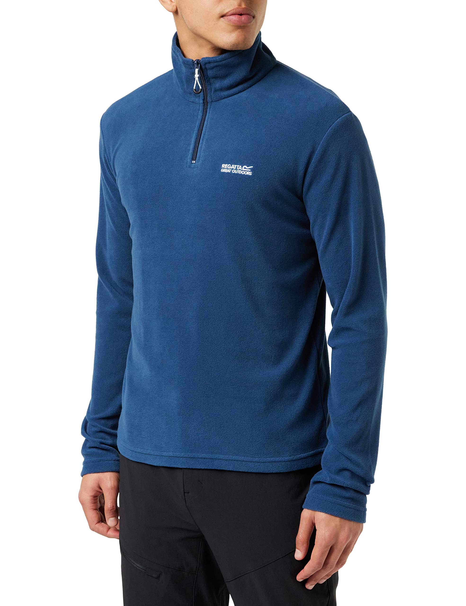 Men's Fleece Jacket - Warm Winter Outerwear for Hiking & Outdoor Activities | Lightweight Water-Resistant Zip-Up Hoodie