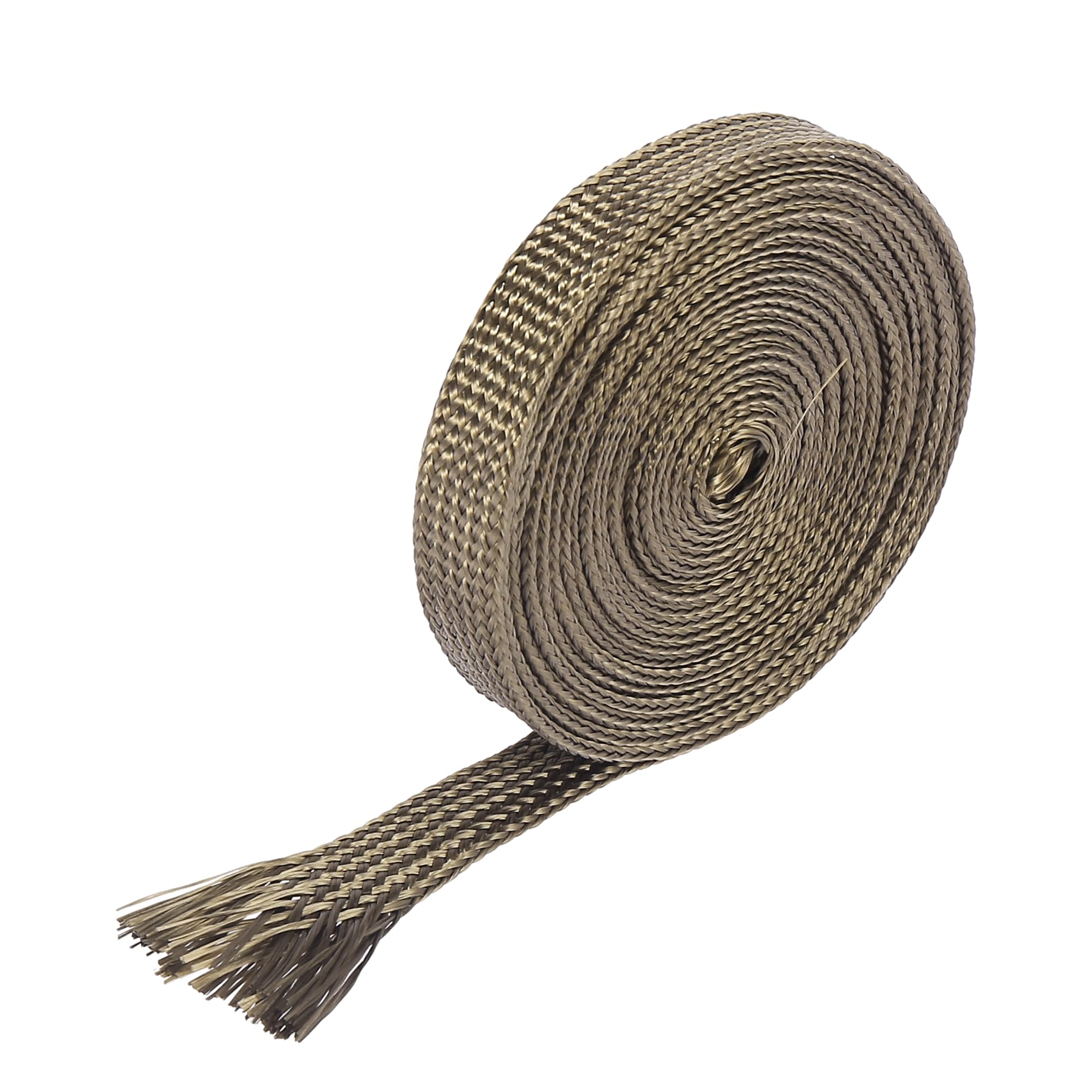 X AUTOHAUX 10ft Fiberglass Heat Shield Sleeve - High Temp Resistant (10mm/3/8