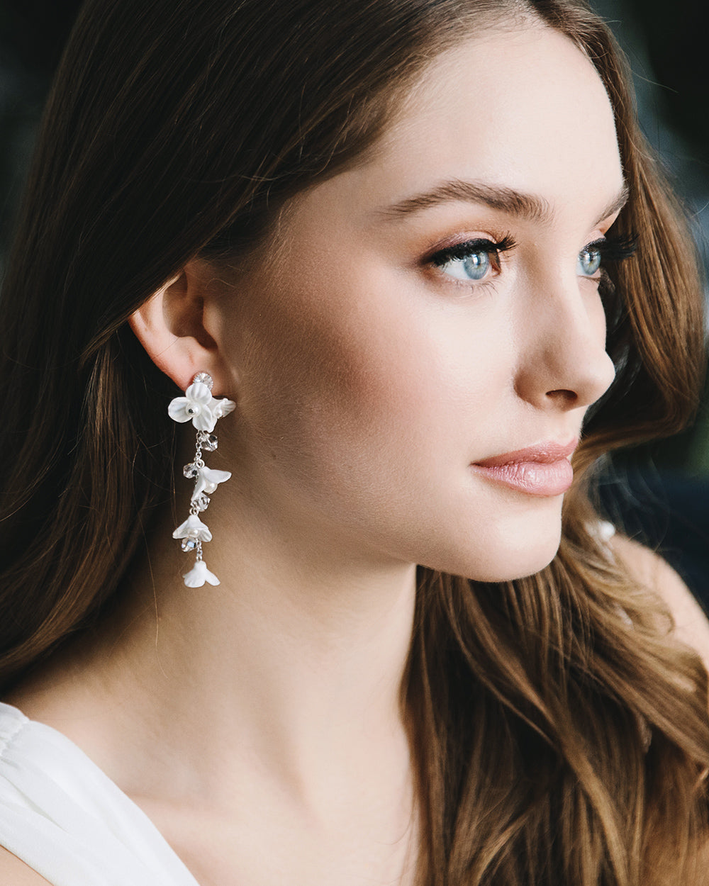 Delphi Elegant Gold-Plated Hoop Earrings for Women - Trendy Dangle Jewelry for Parties, Weddings & Everyday Wear