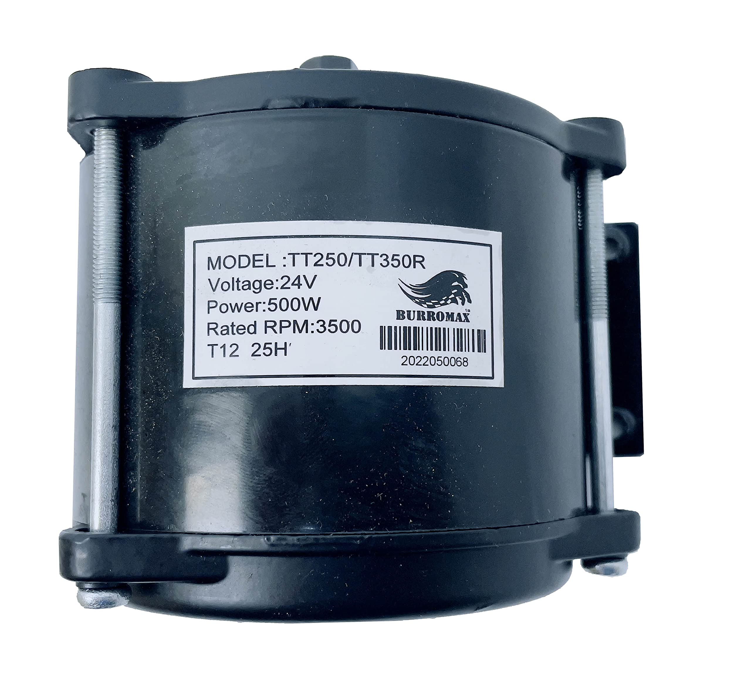 Burromax 24V 500W 3500 RPM Electric Motor with Neodymium Magnet - Performance Upgrade for TT250 TT350R Electric Mini Bike (Part #19040) - Perfect for Off-Road Riding, Commuting & DIY Electric Vehicle Projects