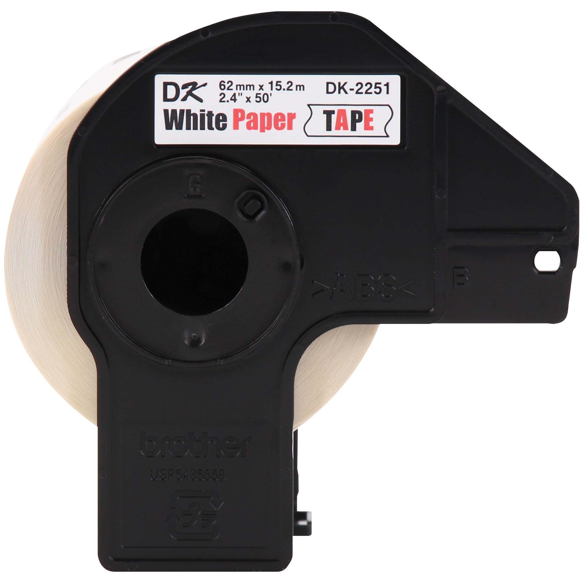 Brother DK-225124PK Continuous Length Replacement Labels - 2.4