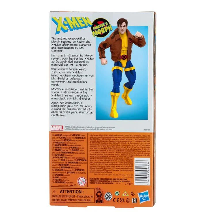 Marvel Legends Morph X-Men: The Animated Series 6-Inch Action Figure - Collectible Toy for X-Men Fans, Superhero Display & Gift for Comic Book Lovers