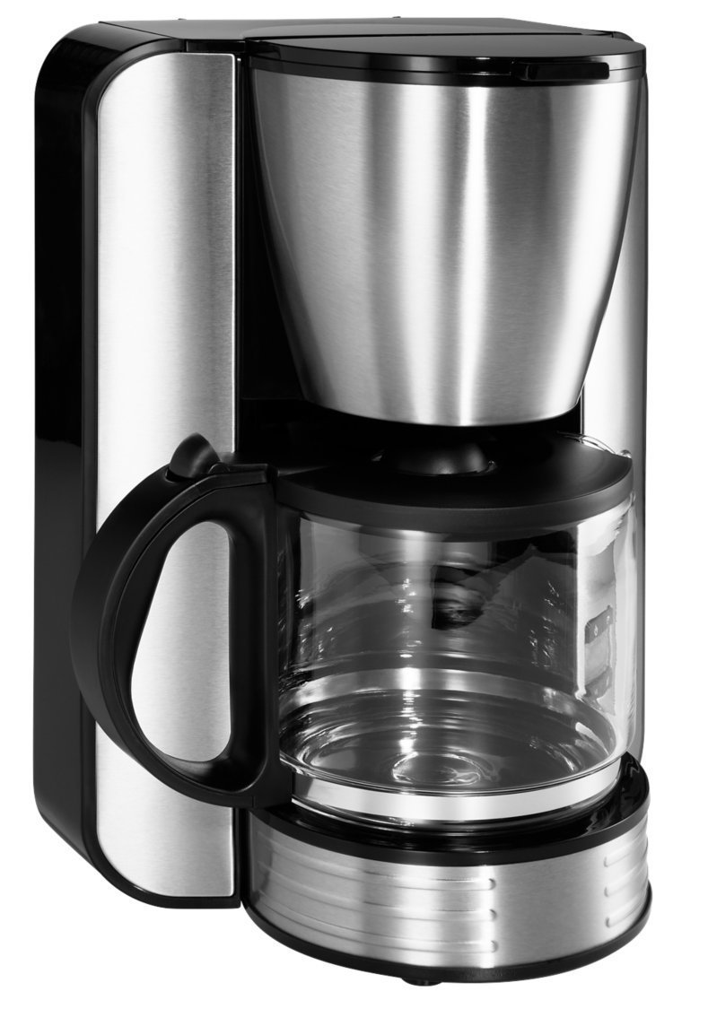 MEDION MD 16230 Independent Coffee Maker - 1.5L Filter Coffee Machine, 1080W, Black & Stainless Steel - Perfect for Home, Office, and Small Businesses