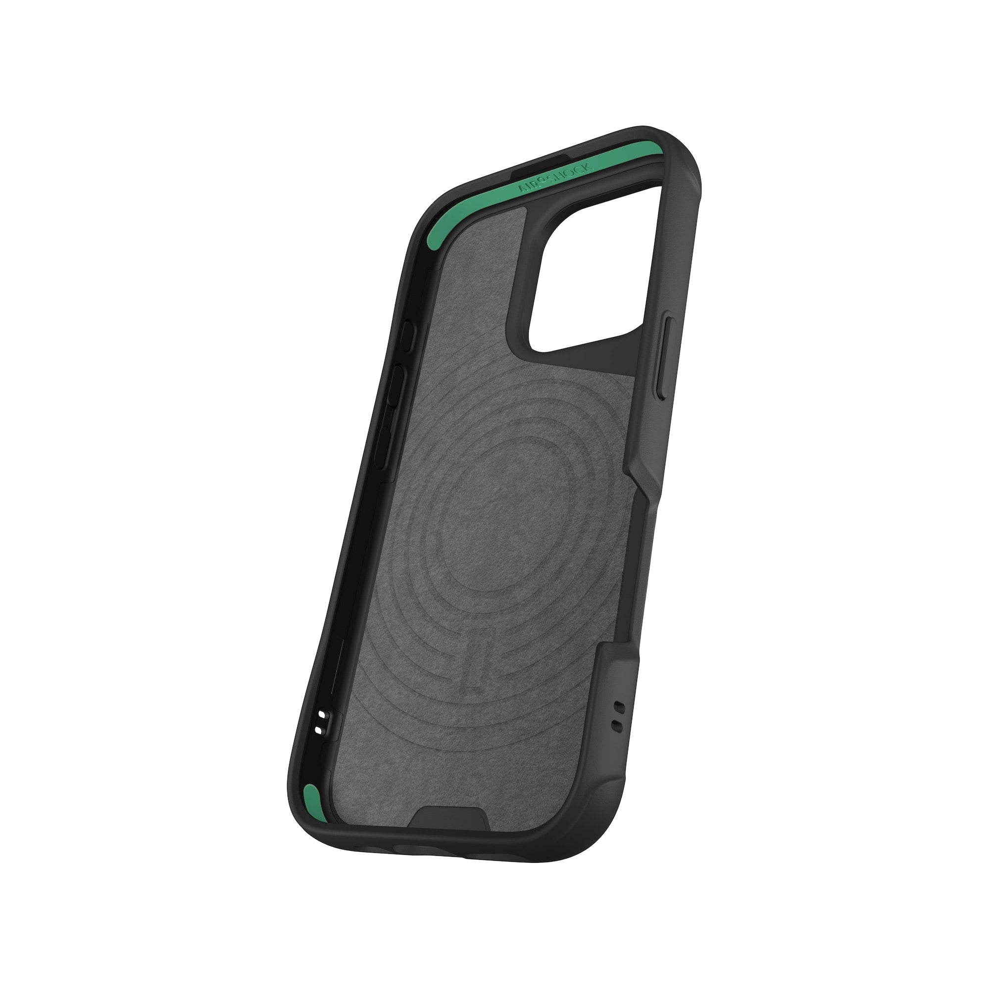 Premium MagSafe® Compatible Black Leather Phone Case for iPhone 14/13/12 Series - Slim Protective Cover with Magnetic Alignment - Perfect for Work, Travel & Everyday Use