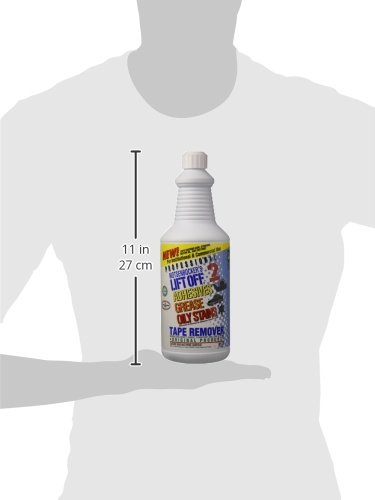 Motsenbocker’s Lift Off 40703-6PK 32-Oz Adhesive Remover - Safely Remove Stickers, Glue, Decals & Sticky Residue from Cars, Furniture, Tile & Wood | Perfect for Home Cleaning, Auto Detailing & DIY Projects
