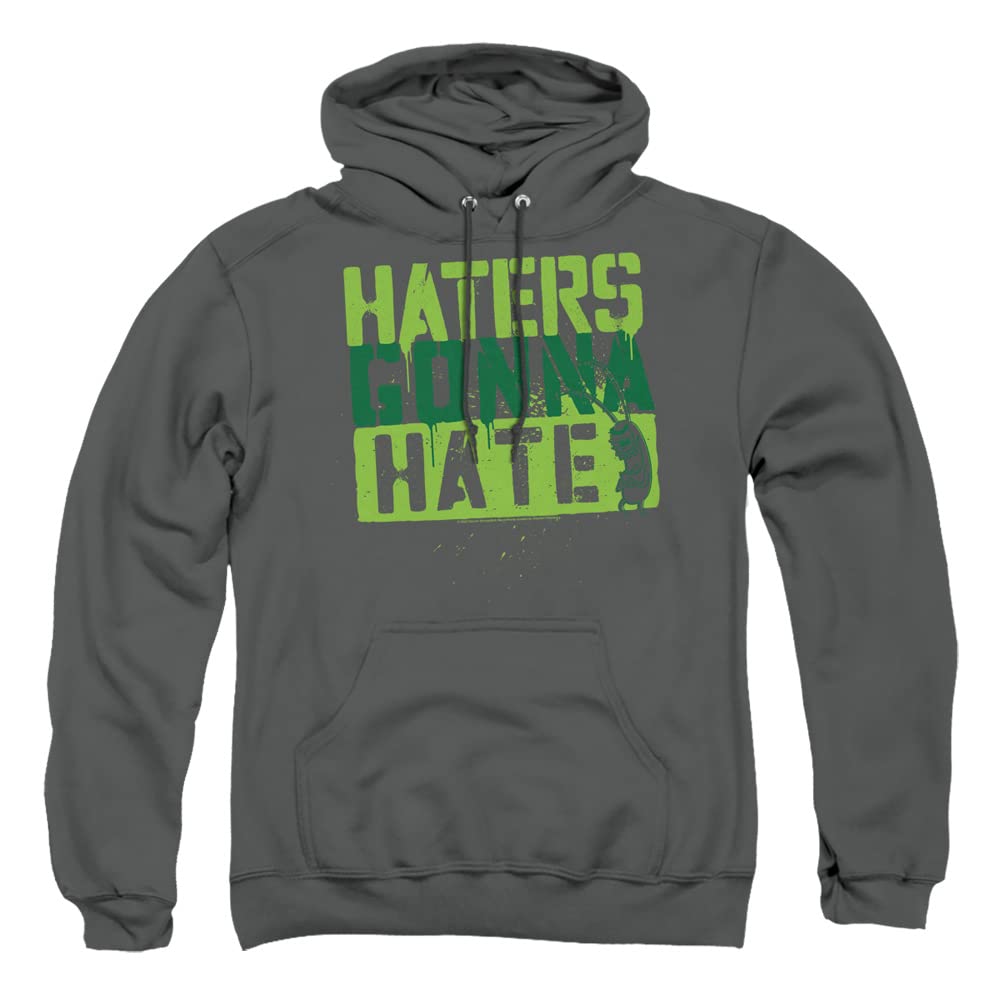 Spongebob Haters Gonna Hate Unisex Hoodie - Funny Cartoon Pullover Sweatshirt for Men & Women - Perfect for Casual Wear, Cosplay & Gift Giving