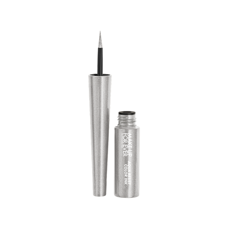 Aqua Resist Color Ink 07 Silver Power - Premium Waterproof Ink for Calligraphy, Art & DIY Projects - Perfect for Hand Lettering, Scrapbooking & Crafting