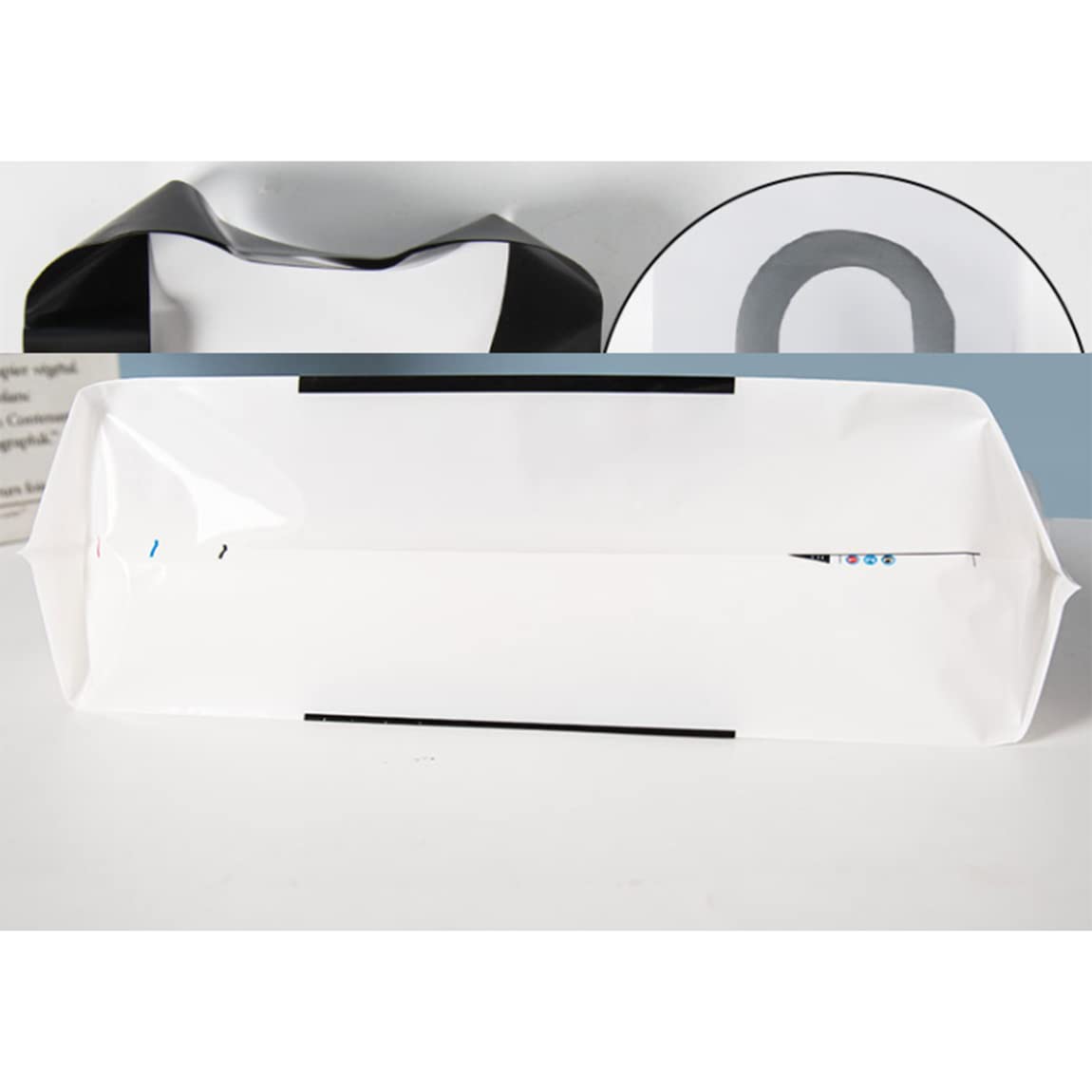 Custom Printed Plastic Bags with Handles - Personalized Logo Merchandise Packaging Bags for T-Shirts, Parties, Retail (50/100/200 Pcs) - Perfect for Branding, Gift Bags & Event Favors