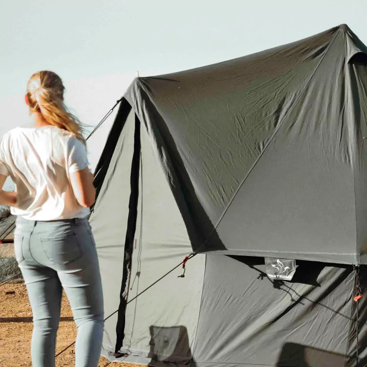 10' Regatta Bell Tent - Waterproof Canvas Camping Tent for Outdoor Adventures, Family Gatherings & Glamping