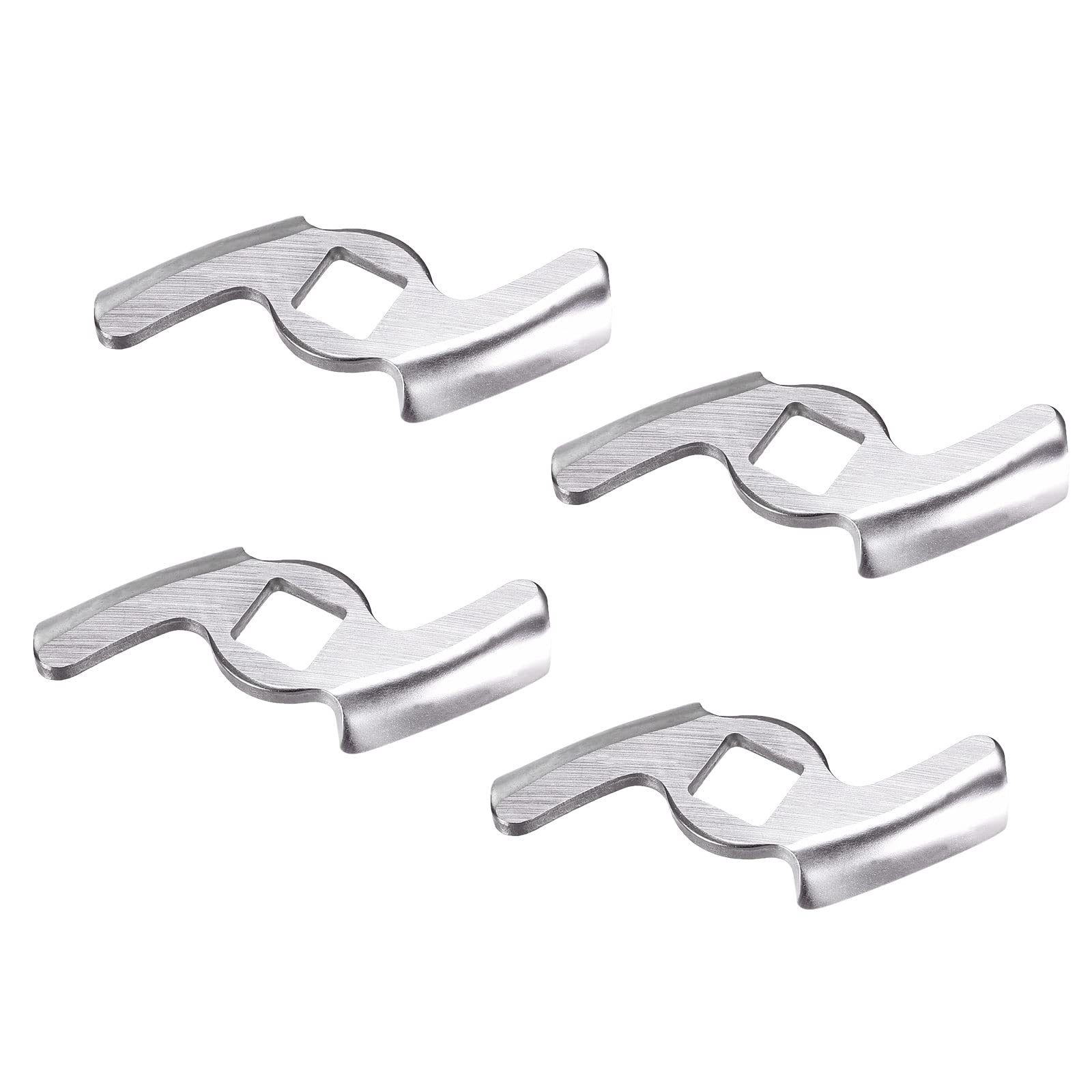 Premium 49mm Stainless Steel Meat Grinder Replacement Blades (Pack of 4) - Durable Cutter Knives for Home Kitchen & Commercial Use - Perfect for Grinding Beef, Pork, Chicken & More