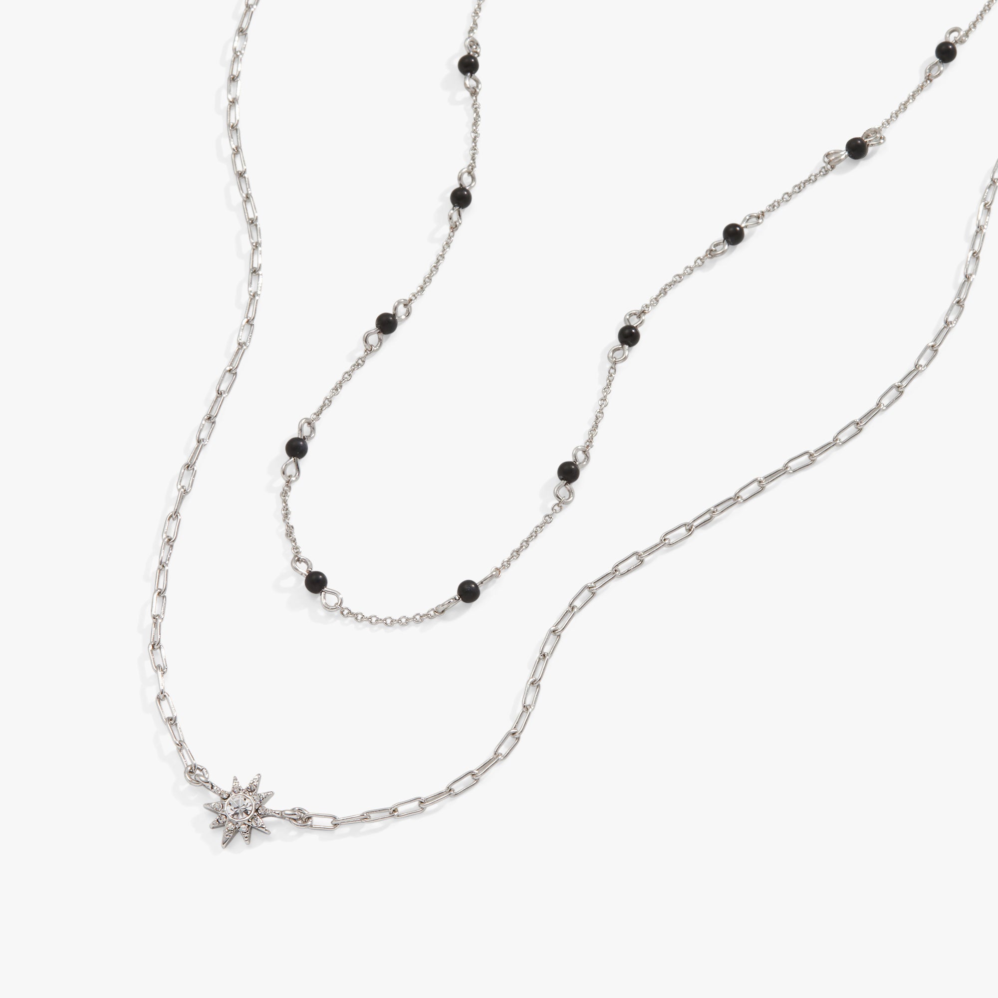 Elegant Black Star Necklace - Genuine Reconstituted Onyx Pendant for Women | Perfect for Evening Parties, Date Nights & Special Occasions