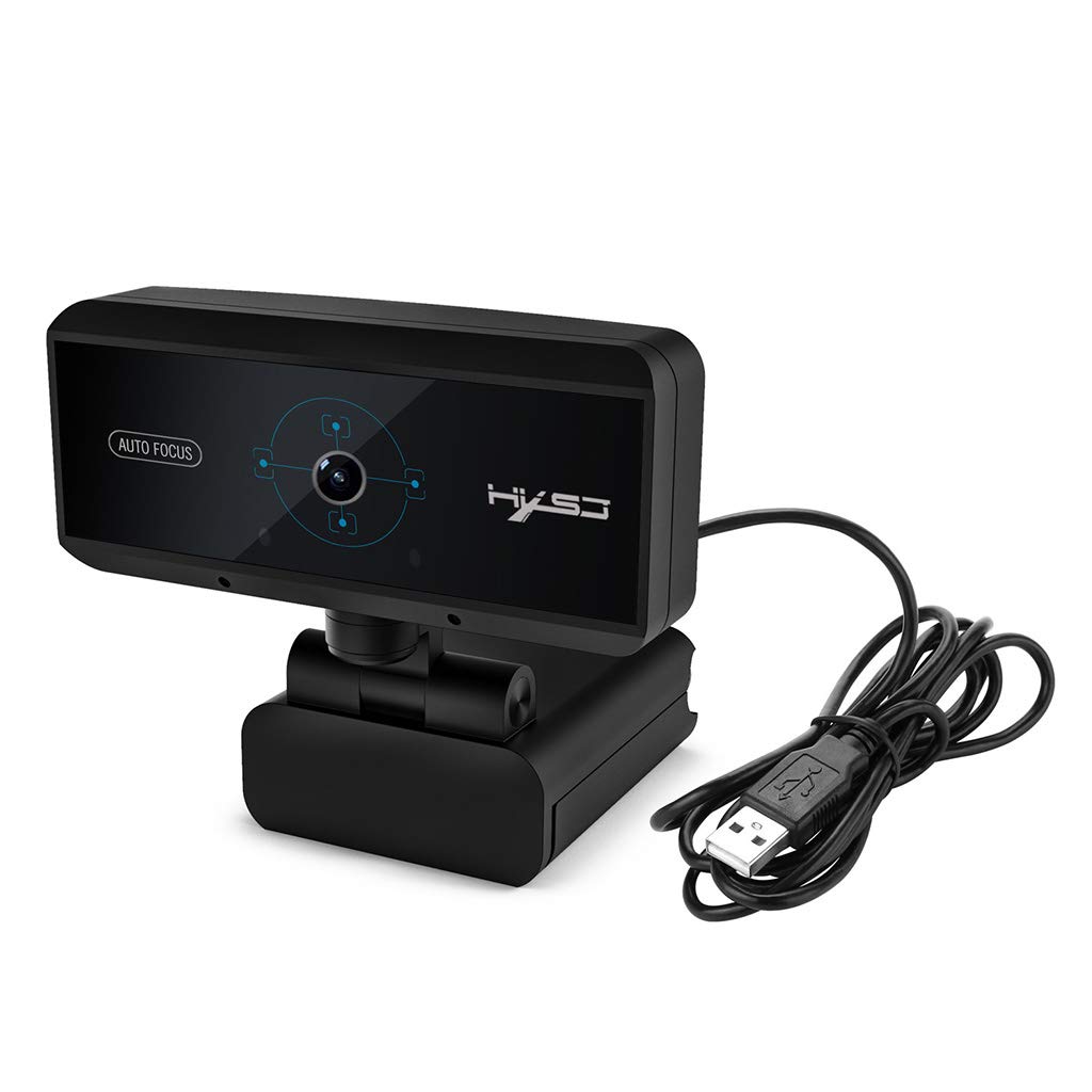 HOOLRZI 1080P HD Webcam with Built-in Microphone, USB Plug & Play Computer Camera for PC/Mac/Laptop - Perfect for Live Streaming, Video Conferencing, Online Classes & Zoom Meetings