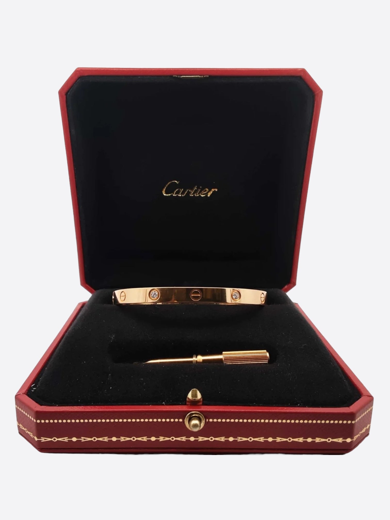Cartier Love Bracelet in 18K Yellow Gold with Diamonds - Luxury Jewelry for Women, Anniversary & Valentine's Day Gift