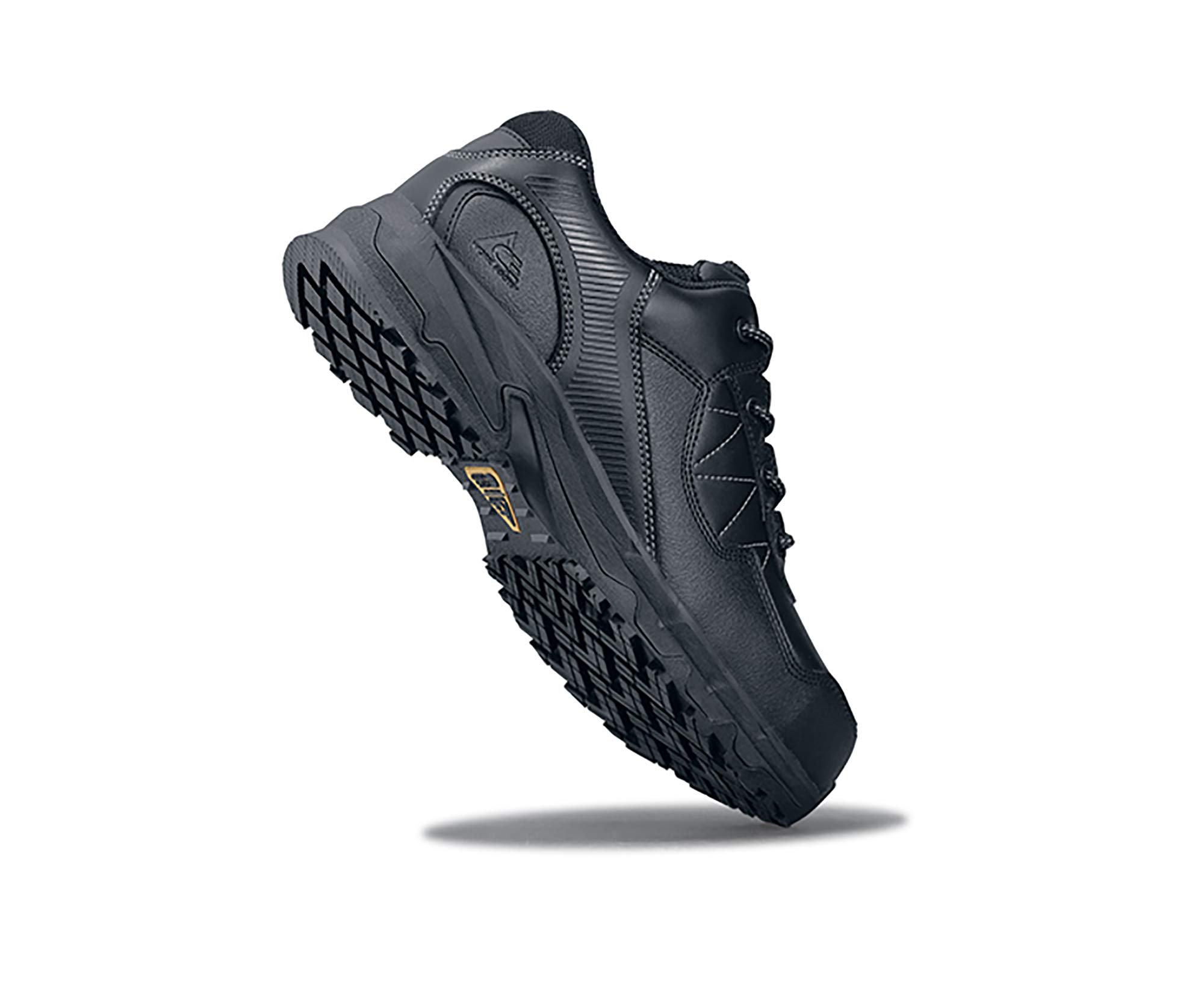 Slip Resistant & Waterproof Work Shoes for Men & Women - Shoes for Crews Piston Aluminum Toe Safety Shoes | Ideal for Restaurant, Construction & Warehouse Workers