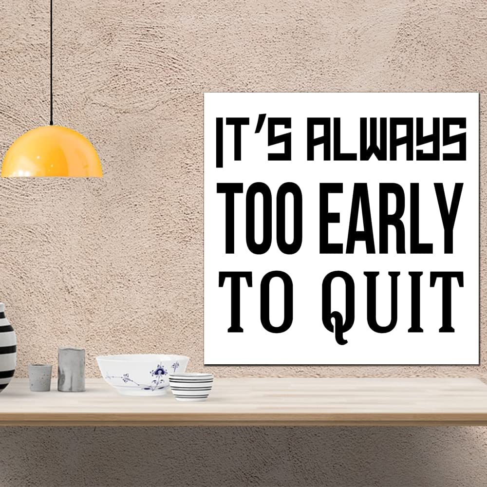 Wooden Wall Art Plaque - Inspirational Home Decor for Bathroom, Living Room, Bedroom