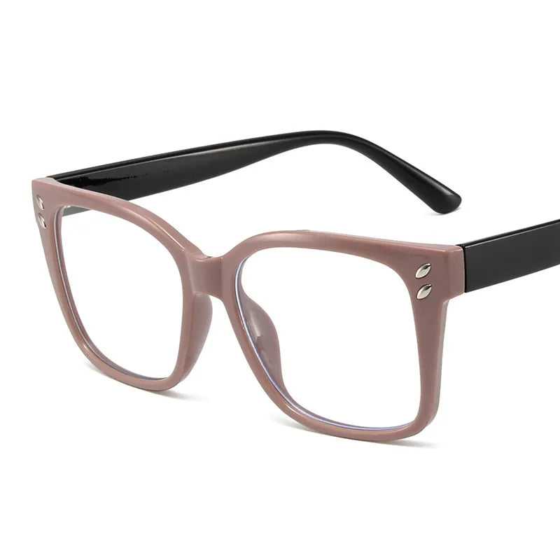 CCspace Women's Full Rim Square TR90 Reading Glasses +1.00 to +4.00 - Lightweight & Durable Eyewear for Reading, Office, and Computer Use