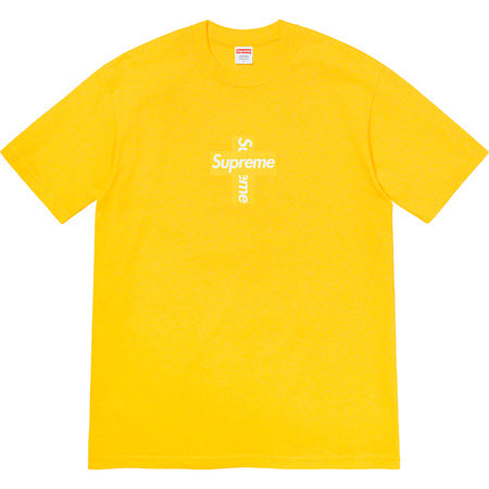 Supreme Box Logo T-Shirt - Yellow | Streetwear Fashion for Men & Women | Perfect for Casual Wear, Outfits & Street Style