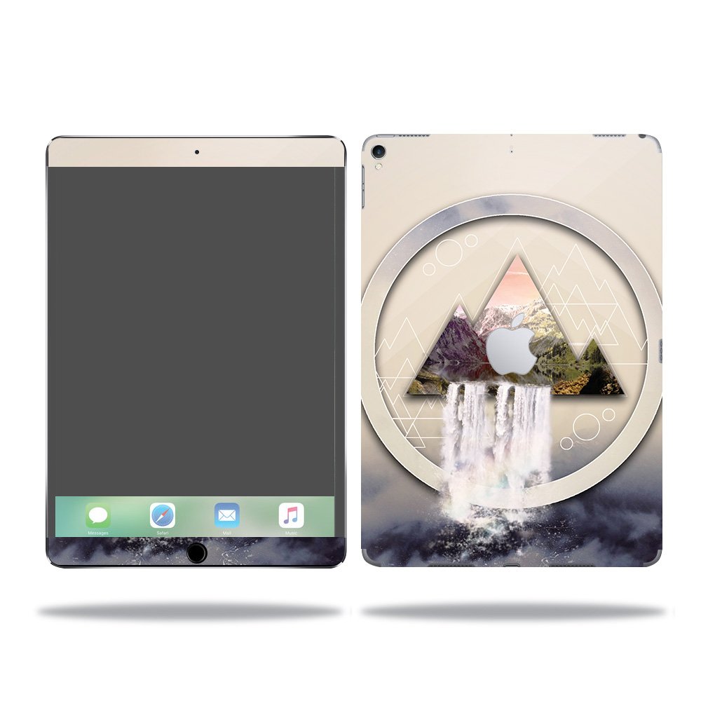 MightySkins Vinyl Decal Wrap Cover for Apple iPad Pro - Waterfall Design | Protective & Durable Skin | Easy to Apply & Remove | Made in USA | Perfect for Home, Office & Travel Protection