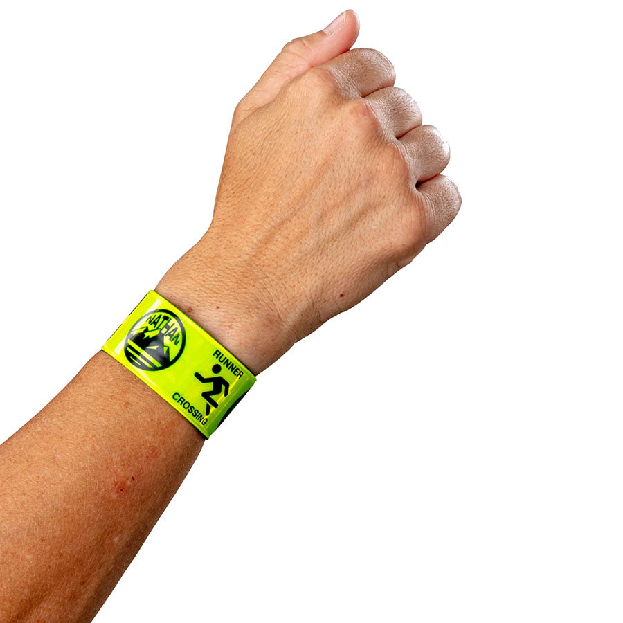High-Visibility Reflective Snap Bands for Running, Cycling & Night Safety - Adjustable Wristbands for Joggers, Bikers & Outdoor Activities