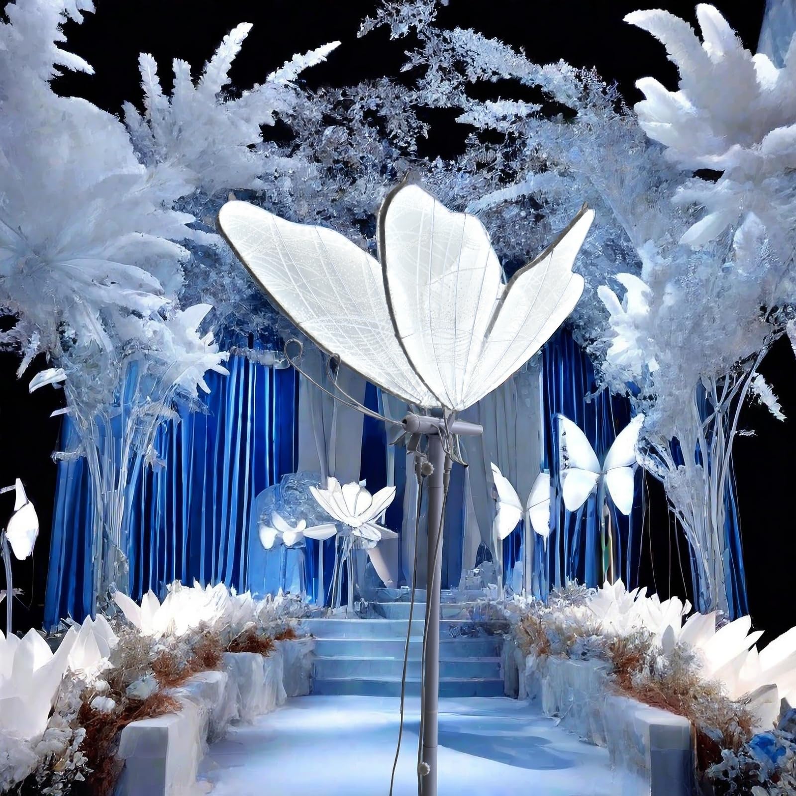 Romantic Wedding Butterfly Floor Lamp - 23.6