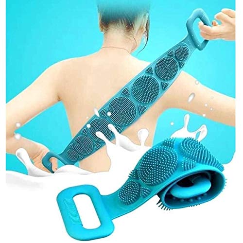 DI'CHIKA Silicone Body Scrubber - Exfoliating Shower Brush for Men & Women | Deep Cleansing & Massage | Spa & Home Use